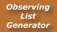 The Project's famous observing list generator